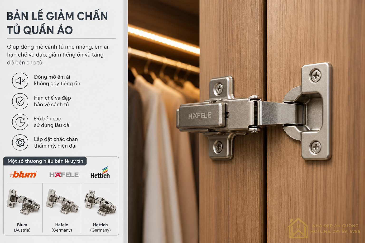 Phụ Kiện Tủ Quần Áo: Những Hạng Mục Nên Đầu Tư Khi Làm Nội Thất